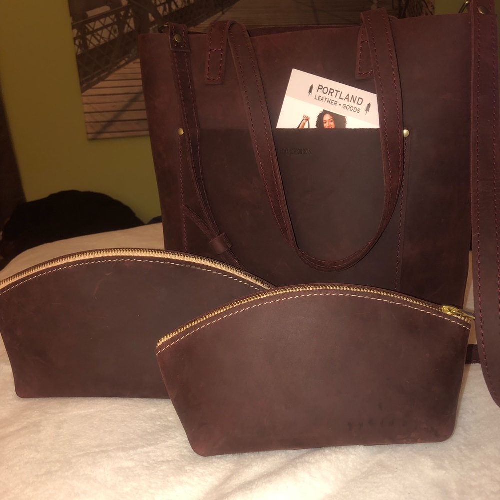 Portland Leather Goods Trio